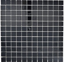 Produktbild: Glasmosaik CM4SE50 Crystal uni schwarz 30x30 cm