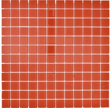 Produktbild: Glasmosaik CM4SE60 Crystal uni rot 30x30 cm