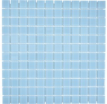 Produktbild: Glasmosaik CM4SE83 Crystal uni hellblau 30x30 cm