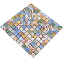 Mosaikfliesenmuster mit verschiedenen Designs