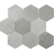 Produktbild: Keramikmosaik CIM HX9 CM 25,6x29,5 cm grau