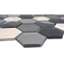 Mosaikfliese in Sechseckform