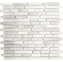 Natursteinmosaik MOS Brick 2012 grau 30,5x32,2 cm