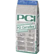 Produktbild: PCI Carraflex® verformungsfähiger Dünnbettmörtel für Naturwerksteinbeläge weiß C2FTE-S1 5 kg