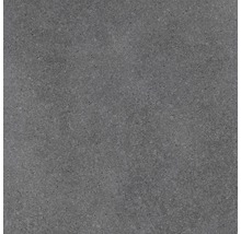 Nahaufnahme einer grauen Bodenfliese mit matter Oberfläche