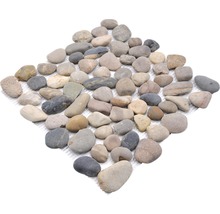Mosaikfliese mit Kieselsteinen