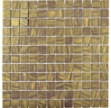 Produktbild: Glasmosaik Tina 05 31,5x31,5 cm gold