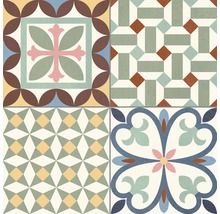 Dekorative Fliesen mit verschiedenen Mustern für Wand und Boden