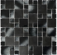 Produktbild: Glasmosaik XCM MC709 30x30 cm schwarz