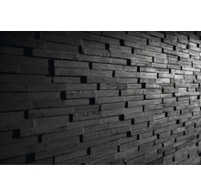 Wandverkleidung aus Holzpaneelen