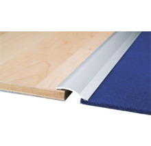 Übergangsprofil zwischen Laminat und Teppichboden