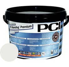 PCI Nanofug® Premium Variabler Flexfugenmörtel für alle Fliesen und Natursteine silbergrau 5 kg