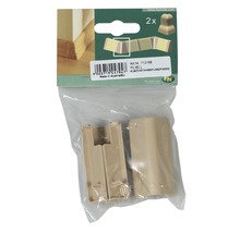 Sockelleisten Eckverbinder im Doppelpack