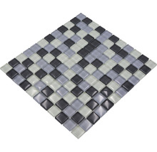 Mosaikfliese aus Glas mit quadratischen Elementen