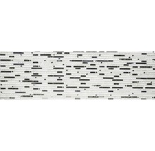 Mosaikfliese mit gläsernen und metallischen Elementen für Wandgestaltung