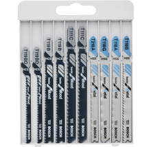 Set mit Stichsägeblättern für Holz und Metall