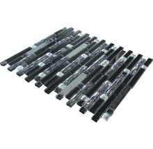 Mosaikfliese mit länglichen, rechteckigen und quadratischen Elementen