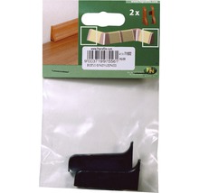 Endstücke für Sockelleisten, zwei Stück in Verpackung