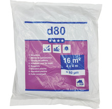 Bauplane, 4 x 4 Meter, 16 Quadratmeter, circa 80 Mikrometer dick