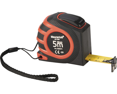 Maurerlob Rollbandmass, 5 Meter