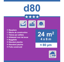 Bauplane mit einer Fläche von 24 Quadratmetern