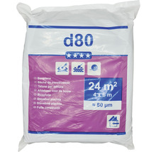 Bauplane d80, Fläche 24 Quadratmeter, circa 80 Mikrometer dick