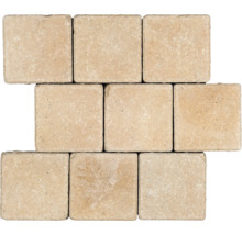 Quadratische Pflastersteine aus Beton