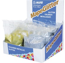 Mapei MapeGlitter Displaybox mit 10 Packungen Glitzer