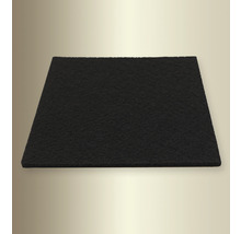 Schwarze Gummigranulatplatte