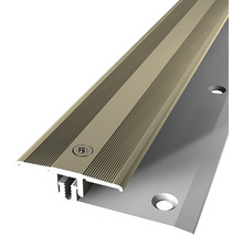 Aluminium Übergangsprofil mit Schraubenlöchern zur Bodenanpassung