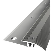 Bodenprofil aus Metall mit Schraubenlöchern