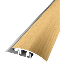 Bodenprofil aus Aluminium mit Holzdekor