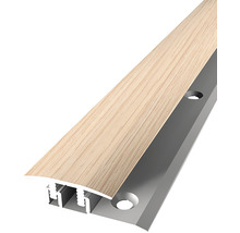 Übergangsprofil aus Aluminium mit Holzdekor
