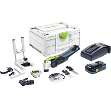 Festool OSC 18 Cordless Multifunktionswerkzeug Set mit Zubehör und Werkzeugkoffer