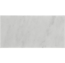 Naturstein Wand- und Bodenfliese Oriental white Marmor 30,5 x 61 cm
