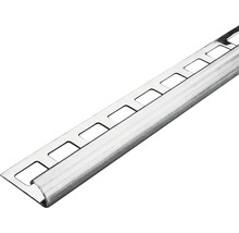 Fliesenprofil aus Metall mit rechteckigen Aussparungen