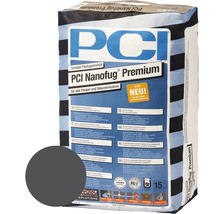 PCI Nanofug® Premium Variabler Flexfugenmörtel für alle Fliesen und Natursteine anthrazit 15 kg