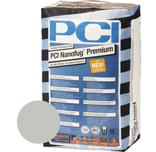 PCI Nanofug® Premium Variabler Flexfugenmörtel für alle Fliesen und Natursteine hellgrau 15 kg