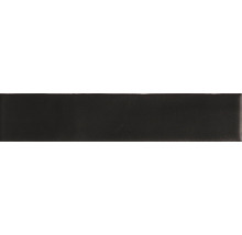 Japandi Wandfliese Kyushu schwarz matt 5x25 cm