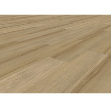 Verlegter Laminatboden in Holzoptik