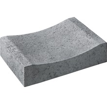 Grauer Rasenkantenstein aus Beton