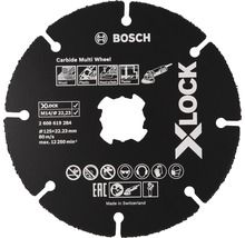 Trennscheibe Bosch Carbide Multiwheel Ø 125x22,23 mm, X-LOCK Aufnahme