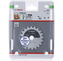 Bosch Kreissägeblatt Standard for Wood, Durchmesser 85 Millimeter