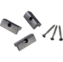 Befestigungsmaterial mit Unterlegplatten und Schrauben