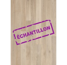 Produktbild: Handmuster zu Parkett Cremeweiß Family Eiche Landhausdiele Gebürstet 1092 x 180 x 14 mm