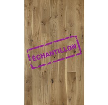 Produktbild: Handmuster zu Parkett Toffee goldbraun natur Eiche Landhausdiele Gebürstet 2200 x 180 x 14 mm