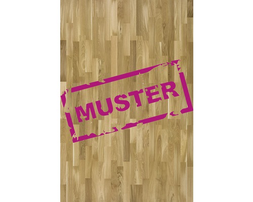 Handmuster zu Parkettboden 6759550 Eiche natur Handmuster zu Parkettboden 6759550 Eiche natur
