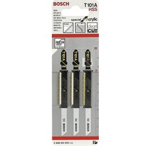 Bosch Stichsägeblätter T101A HSS, geeignet für Acryl
