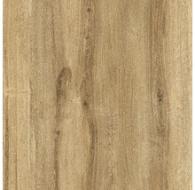 Nahaufnahme einer Holzfliese mit Maserung