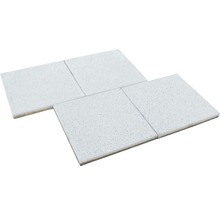 Mehrere Akustikdeckenplatten aus Mineralfaser